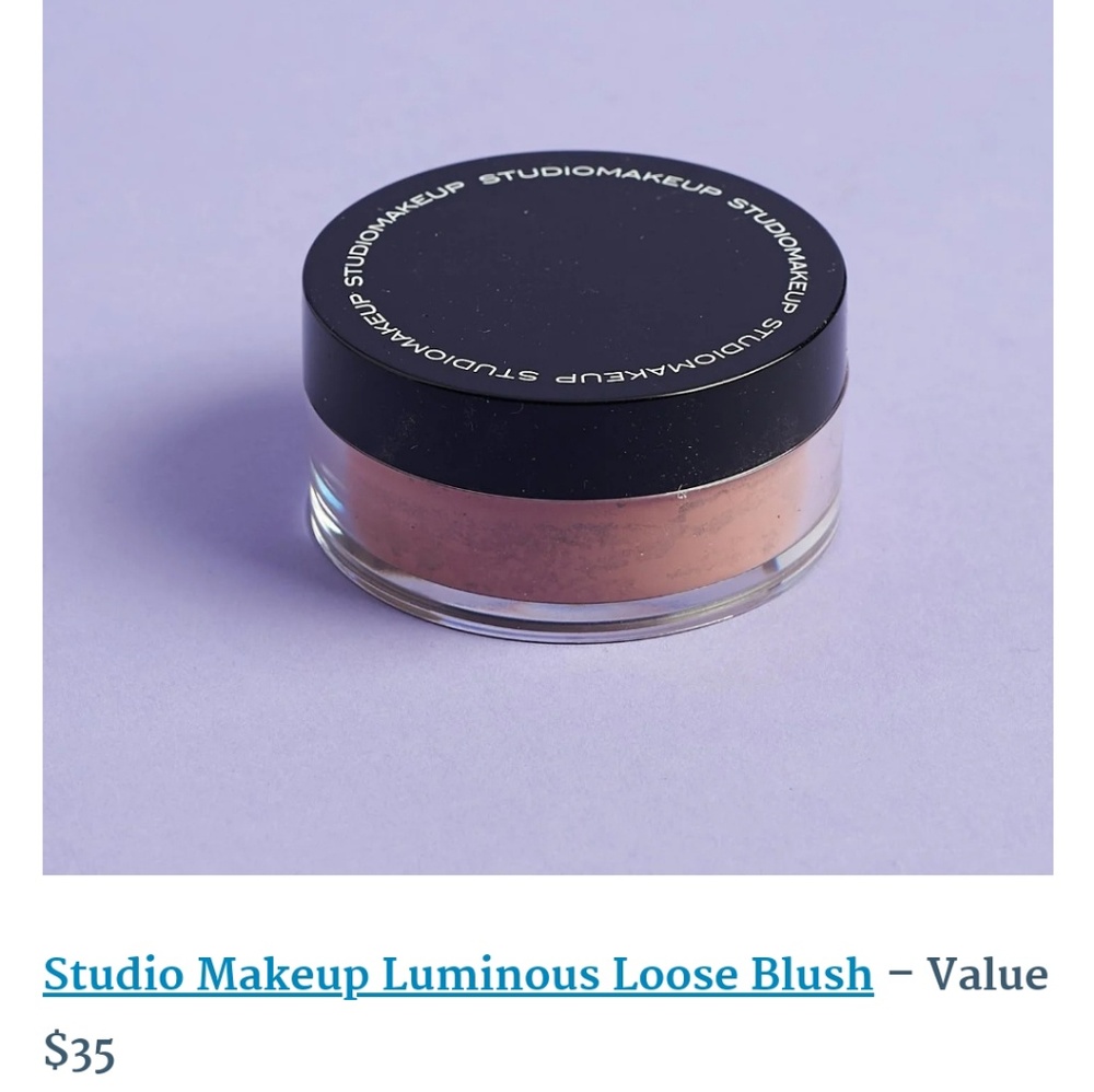 Studio Makeup Luminous Loose Blush